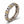 Gouden en zilveren diamanten ring met kruispatroon, luxe sieraden, trouwring, verlovingsring, elegante en verfijnde stijl.