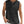 Mouwloos zwart heren T-shirt met veterhals en borstzak, ideaal voor casual zomeroutfits. Comfortabele pasvorm, perfect voor warme dagen.