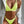 Vrouw in neongele bikini met witte blazer, modieuze strandkleding, trendy zomeroutfit, stijlvolle badmode, moderne damesmode.