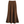 Bruine satijnen maxi-rok, elegant en vloeiend, perfect voor damesmode. Ideaal voor formele gelegenheden en stijlvolle outfits.