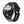 Zwarte smartwatch met rond display, fitness-tracker, hartslagmeter en stappenteller. Modern ontwerp, siliconen band, ideaal voor sport en gezondheid.