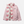 Roze damesjas met hartjesprint voering, warme winterjas, trendy mode, comfortabele pasvorm, ideaal voor koude seizoenen, stijlvol en functioneel.