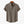 Grijze linnen herenoverhemd met korte mouwen en opstaande kraag, ideaal voor casual en zomerse outfits. Stijlvol en ademend ontwerp.