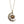 Antiek bronzen ketting met zon en maan hanger, sierlijke gravures, bohemian stijl, perfecte accessoire voor dames, spirituele sieraden.
