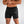 Zwarte sportshorts voor heren met trekkoord en zakken, merk ECHT. Ideaal voor fitness en hardlopen. Comfortabele pasvorm, ademend materiaal.