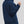 Blauwe teddyjas dames, achterkant, met kraag en lange mouwen, casual wintermode, warme fleece stof, trendy en comfortabel design.