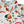 Overhemd met kleurrijke paddenstoelenprint, korte mouwen, knoopsluiting, casual stijl. Perfect voor herfstmode en unieke herenkleding.