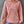 Vrouw in roze geruite hoodie met capuchon en kangoeroezak, casual outfit, grijze achtergrond, trendy damesmode, comfortabele kledingstijl.