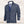 Grijze gebreide herenvest met ritssluiting, gedragen over een witte overhemd en blauwe stropdas. Stijlvolle zakelijke casual outfit.