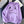 Paarse hoodie met grappige tekst 