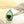 Avocado kettinghanger met hartvormige pit, zilveren ketting, trendy sieradenaccessoire, perfect cadeau voor avocado liefhebbers.