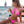 Vrouw in felroze bikini drinkt cocktail op strandstoel met zeezicht. Zomermode, strandvakantie, tropische bestemming.
