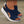 Blauwe open teen sandalen met dikke witte zool, comfortabel en stijlvol, ideaal voor zomerse wandelingen. Perfecte pasvorm en ademend materiaal.