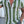 Groen-wit gestreept overhemd voor heren, korte mouwen, open kraag, casual stijl. Perfect voor zomermode en trendy herenkleding.