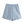 Blauwe geruite dames short, hoge taille, trendy zomerbroek, comfortabel en stijlvol, perfect voor casual en modieuze outfits.