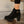 Zwarte damesenkelboot met hoge hak, veters en gespsluiting, perfect voor herfstmode. Stijlvolle en trendy schoenen voor dagelijks gebruik.