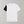 Wit T-shirt met zwarte mouw, minimalistisch design, unisex, casual mode, hoogwaardige katoenen stof, perfect voor dagelijks gebruik.