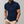 Donkerblauw geruit poloshirt voor heren, korte mouwen, stijlvolle casual look. Perfect voor modebewuste mannen. Comfortabel en trendy design.