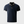 Donkerblauw poloshirt met bloemenkraag en mouwdetails, herenmode, casual stijl, hoogwaardige stof, trendy design, zomercollectie.