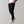 Zwarte chino broek voor heren, gecombineerd met witte sneakers en een wit T-shirt. Stijlvolle casual outfit, ideaal voor dagelijks gebruik.