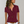 Rode damesblouse met korte mouwen, knoopsluiting en borstzakken. Modieuze casual look, ideaal voor zomerse outfits. Perfect voor dagelijks gebruik.