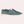 Turquoise suède loafers voor heren met witte zool, stijlvolle casual schoenen, comfortabele pasvorm, perfect voor dagelijks gebruik en modebewuste mannen.
