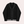 Zwarte gebreide cardigan met V-hals en witte stiksels, knoopsluiting en lange mouwen. Stijlvolle herentrui voor casual en formele gelegenheden.