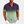 Donkerblauw en groen gestreept overhemd voor heren, korte mouwen, casual stijl, knoopsluiting, geschikt voor zomer, modieuze herenkleding.