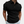 Zwarte polo heren T-shirt met korte mouwen, knoopsluiting en borstzak. Stijlvolle casual herenkleding, ideaal voor dagelijks gebruik.