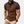 Bruin herenpoloshirt met zwarte accenten, korte mouwen en knoopsluiting. Modieuze casual kleding voor mannen, ideaal voor dagelijks gebruik.