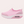 Roze dames sneaker met luchtkussen zool, ademend mesh bovenwerk en slip-on ontwerp. Comfortabele sportschoen voor dagelijks gebruik.