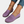Paarse dames loafers, gebreid ontwerp, comfortabele pasvorm, casual stijl, perfect voor dagelijks gebruik, trendy schoenen, modeaccessoire.