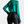 Groene satijnen blouse met lange mouwen, gecombineerd met zwarte leren broek met rits. Stijlvolle damesmode, elegant en trendy.