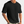 Zwarte heren T-shirt met textuur, korte mouwen en ronde hals. Comfortabele pasvorm, ideaal voor casual en stijlvolle outfits.