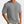 Grijs T-shirt voor heren met textuur, korte mouwen en ronde hals. Comfortabele pasvorm, ideaal voor casual en sportieve outfits.