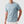 Lichtblauw T-shirt voor heren, korte mouwen, ronde hals, casual stijl. Perfect voor zomermode en alledaagse outfits. Comfortabele pasvorm.