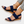 Blauwe dames espadrille sandalen met sleehak, geweven bandjes en witte zool. Trendy zomerschoenen voor casual en elegante outfits.