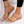 Roze dames sandalen met sleehak, elastische bandjes en witte zool. Comfortabele zomerschoenen, ideaal voor casual en trendy outfits.