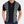 Zwarte polo met korte mouwen en wit geometrisch patroon, herenmode, casual stijl, geschikt voor dagelijks gebruik, trendy en comfortabel.