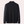 Zwarte trui met geruite mouwen, achteraanzicht. Stijlvolle herenkleding, casual en modern design. Perfect voor dagelijks gebruik en modebewuste mannen.