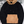 Zwarte en bruine fleece hoodie met capuchon en buidelzak, unisex winterkleding, warme en comfortabele trui, modieuze streetwear stijl.