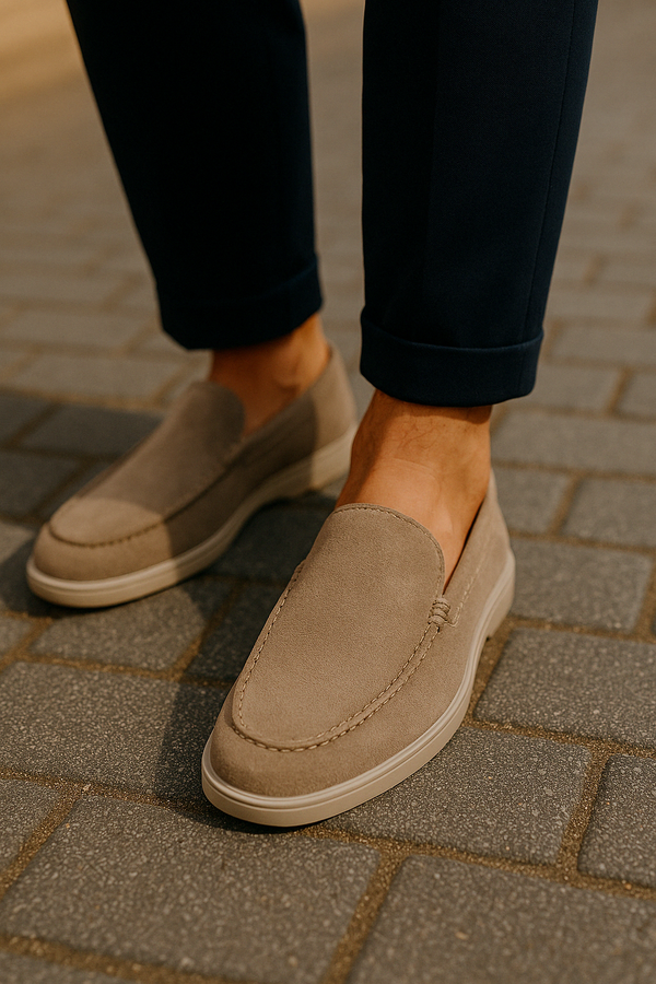 Bryce - Suède Loafers voor Heren - Klassiek & Comfortabel