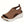 Bruine comfortabele sandalen met open teen en witte zool, ideaal voor dagelijks gebruik. Lichtgewicht en ademend ontwerp voor optimaal comfort.
