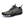 Grijze minimalistische hardloopschoen met groene accenten, lichtgewicht ontwerp en flexibele zool, ideaal voor trailrunning en outdooractiviteiten.