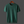 Groene gebreide trui met korte mouwen, geometrisch patroon, op houten hanger tegen grijze achtergrond. Stijlvolle herenkleding, casual mode.