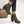 Groene dameslaarzen met hoge hak, veters en ritssluiting, gedragen met jeans. Stijlvolle enkellaarzen voor herfstmode. Perfect voor casual outfits.