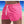Roze zwembroek voor heren op tropisch strand, elastische tailleband, witte trekkoordjes, zomermode, strandkleding, zwemshorts.