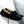 Zwarte suède loafers voor heren met rubberen noppenzool, stijlvolle instappers voor dagelijks gebruik, comfortabele en modieuze herenschoenen.