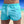 Turquoise zwembroek voor heren op strand, elastische tailleband met witte trekkoorden, zomerse strandmode, comfortabele zwemkleding.