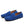 Blauwe suède loafers voor heren, stijlvolle instappers met rubberen noppenzool, ideaal voor casual en formele gelegenheden. Comfortabele pasvorm.
